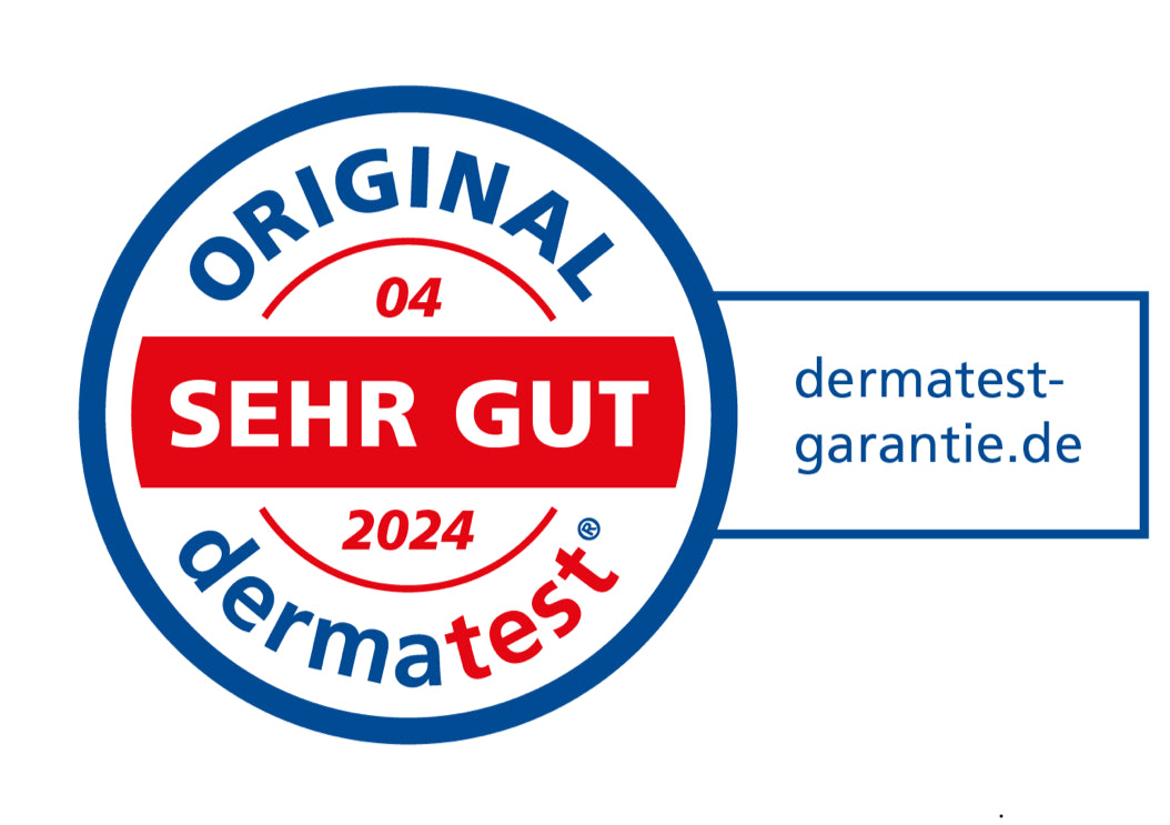 Dermatest Siegel "Sehr gut"